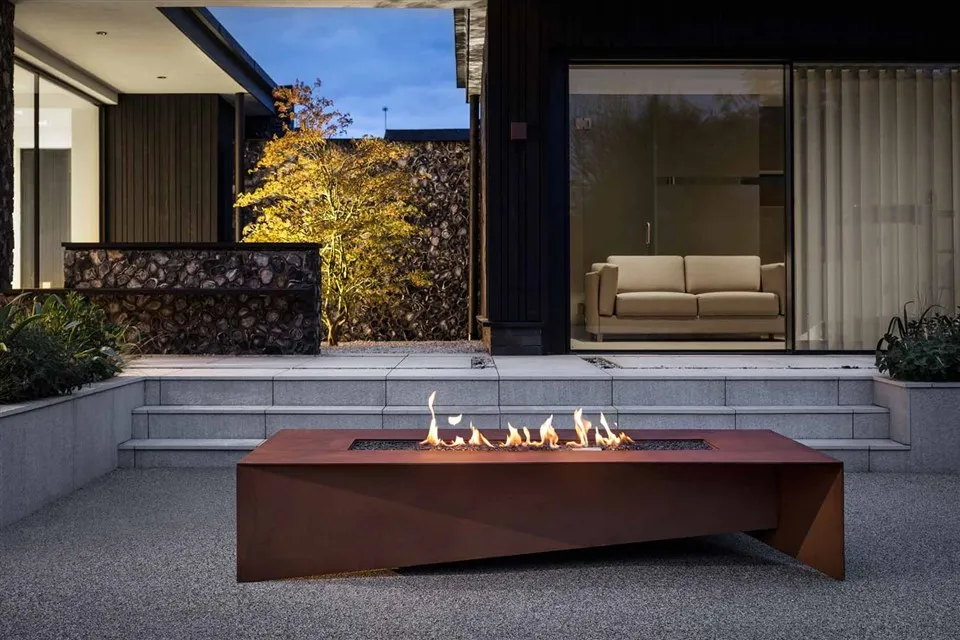 Corten Camping Fire Pit