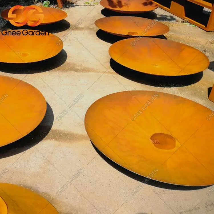 Εξωτερικός καυστήρας κορμών Corten