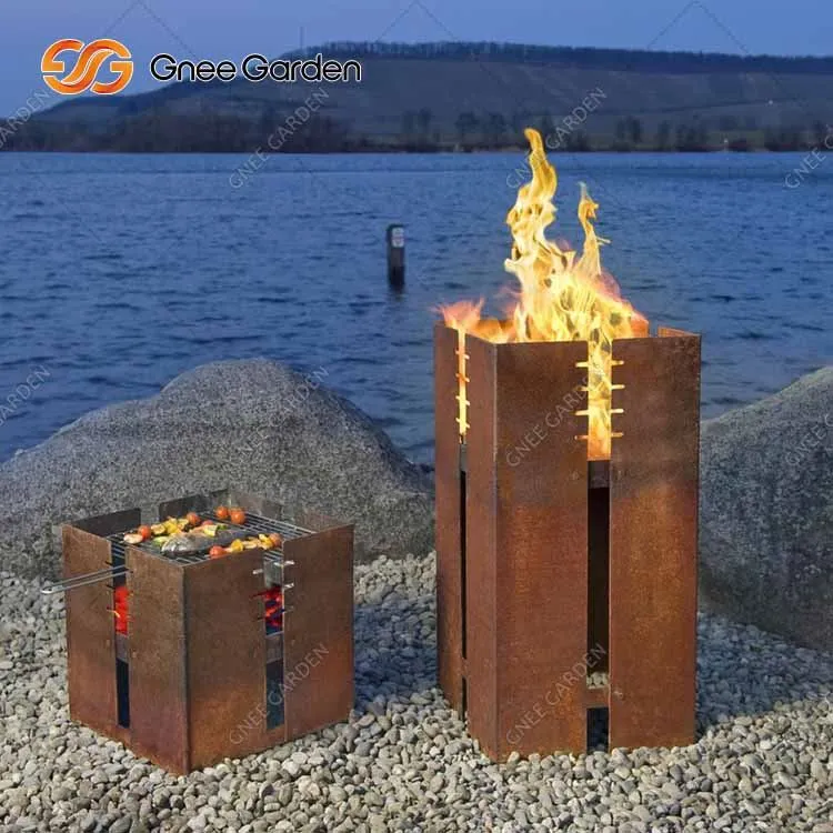 Ψησταριά Corten Steel Bbq για εξωτερικούς χώρους