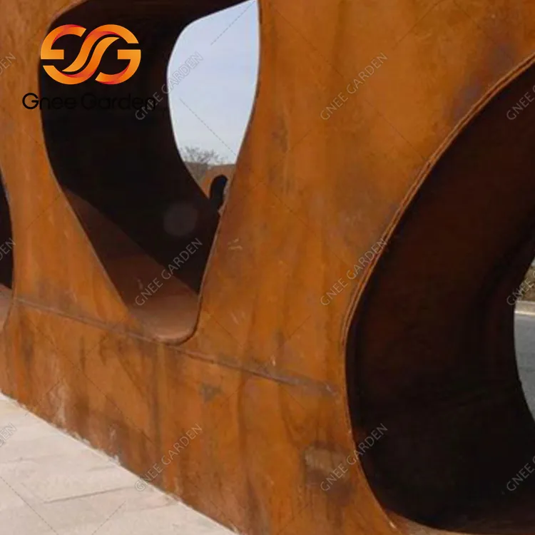 Πεζογέφυρα Corten Steel