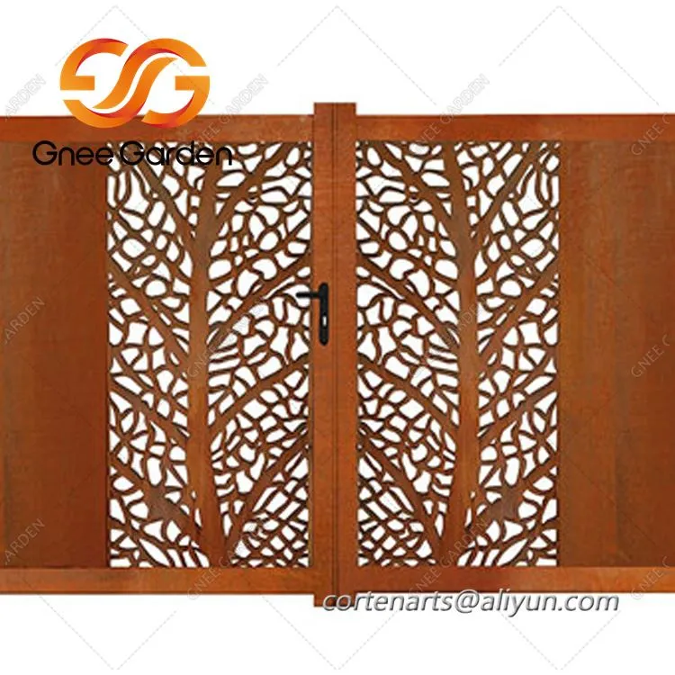 Corten Steel Gates