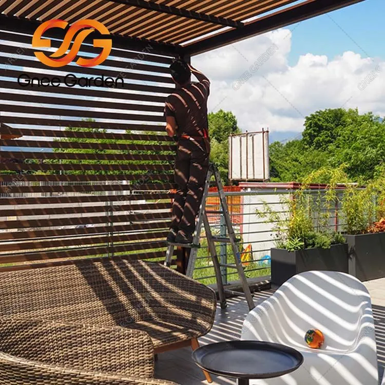 Πέργκολα εξωτερικού χώρου Corten Steel Υψηλής Ποιότητας