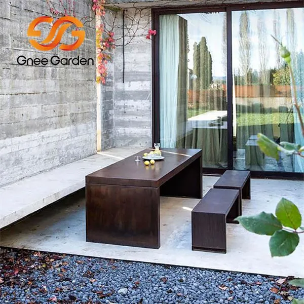 Έπιπλα δρόμου Corten Steel