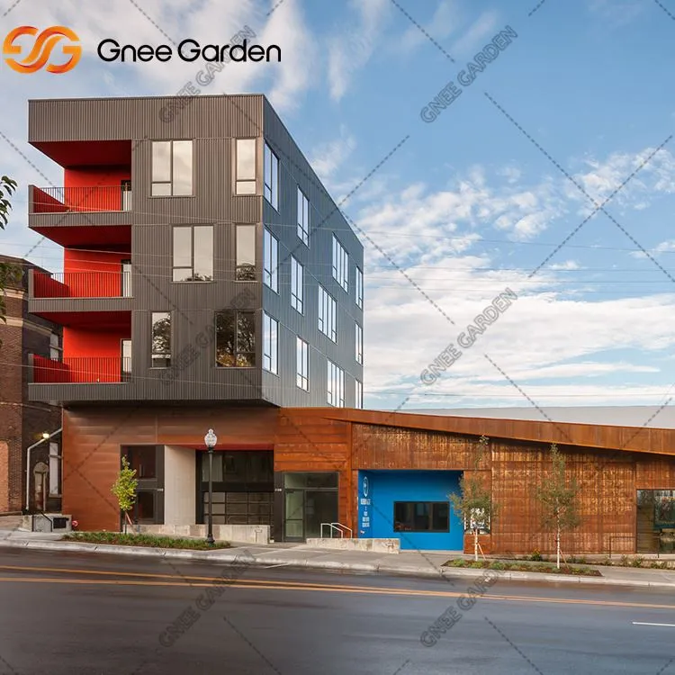 Διακοσμητικά τοίχους κουρτίνας Corten Corten