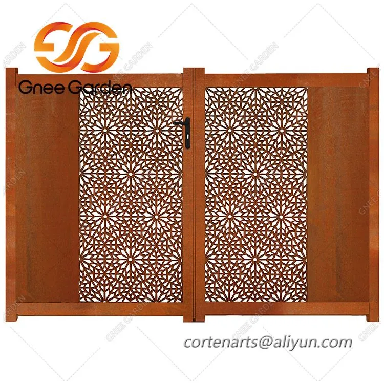 Πύλες καφασωτών περίφραξης κήπου