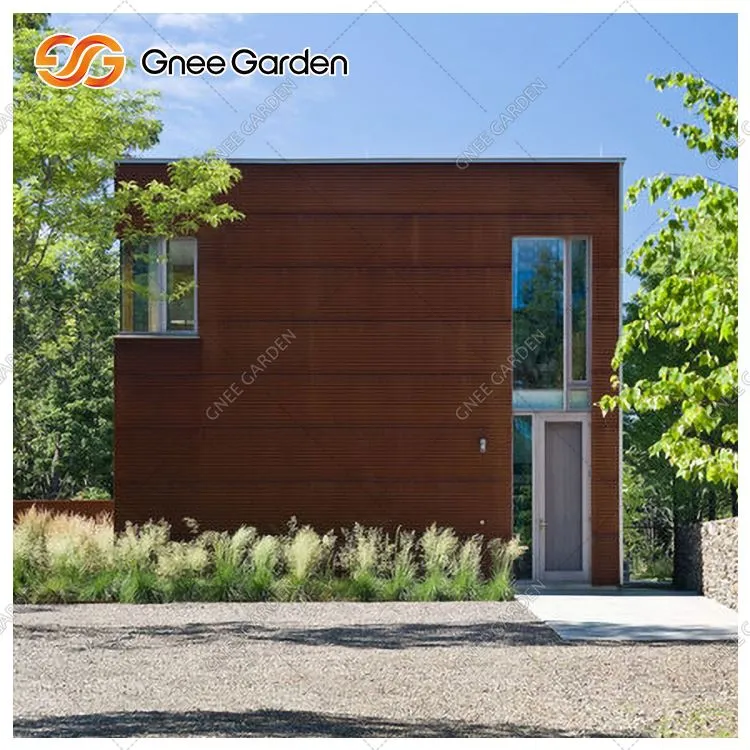 Corten Metal Building Interior Wall Panels