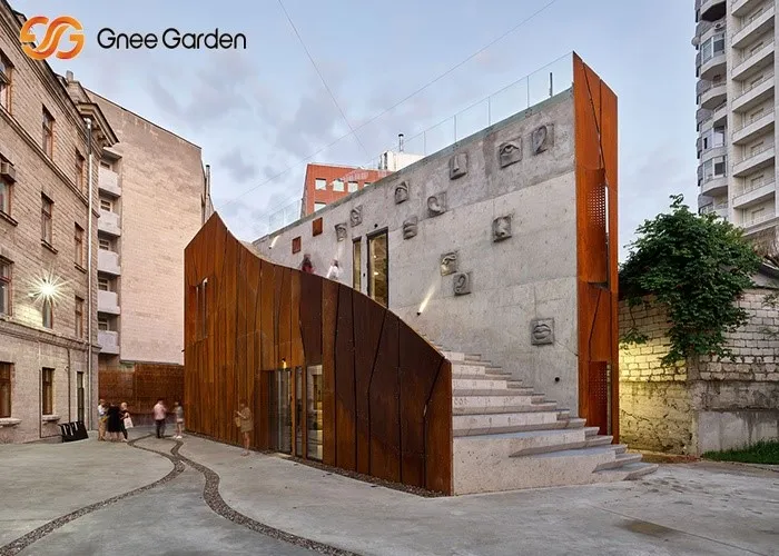 Corten Metal Claddings Rustic Corten Metal Claddings Rustic