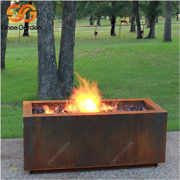 Εξωτερική εστία Corten Gas FirePit