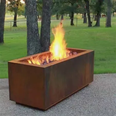 Πυροσβεστικός λάκκος φυσικού αερίου Corten