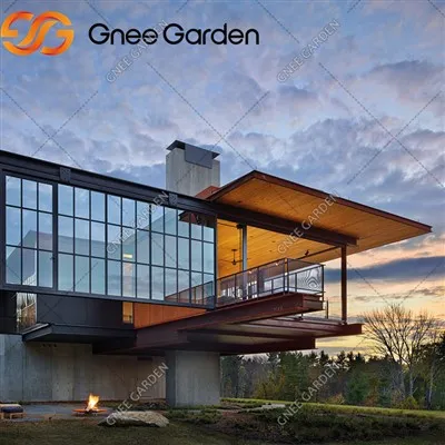 Διακοσμητικό υπαίθριο τοίχο κουρτίνας για μεγάλο κτίριο