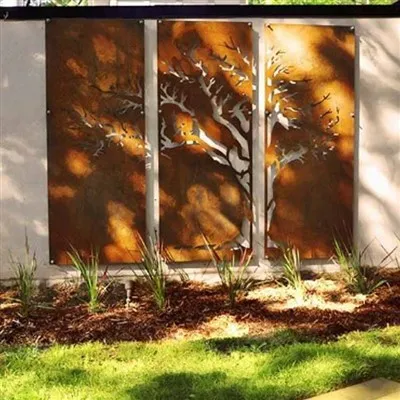 Πάνελ φράχτη κοπής με λέιζερ σπιτιού κήπου εξωτερικού χώρου