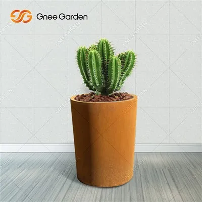 Σκουριασμένες Χάλυβας Ζαρντινιέρες