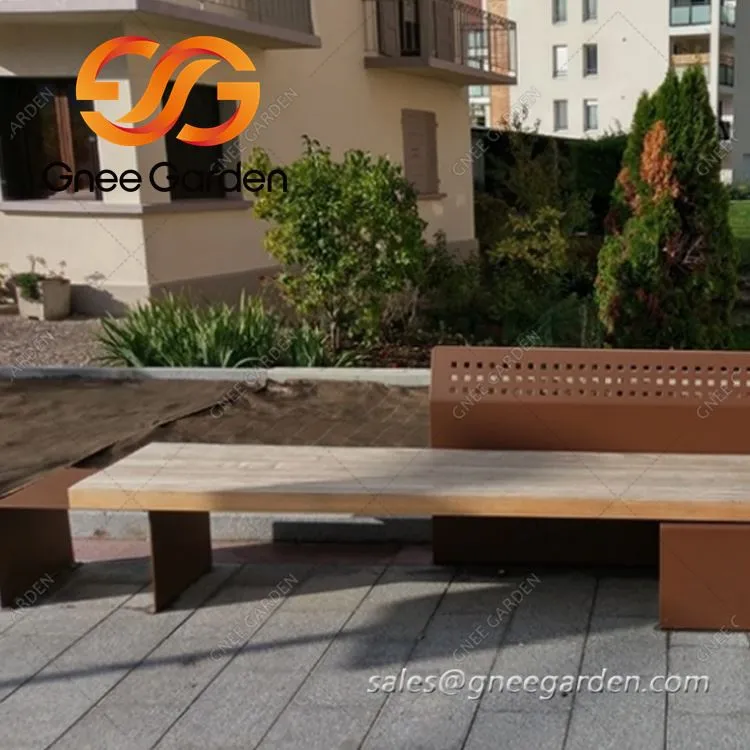 Weathering Steel Έπιπλα εξωτερικού χώρου