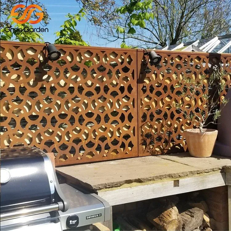 Οθόνες απορρήτου Weathering Steel